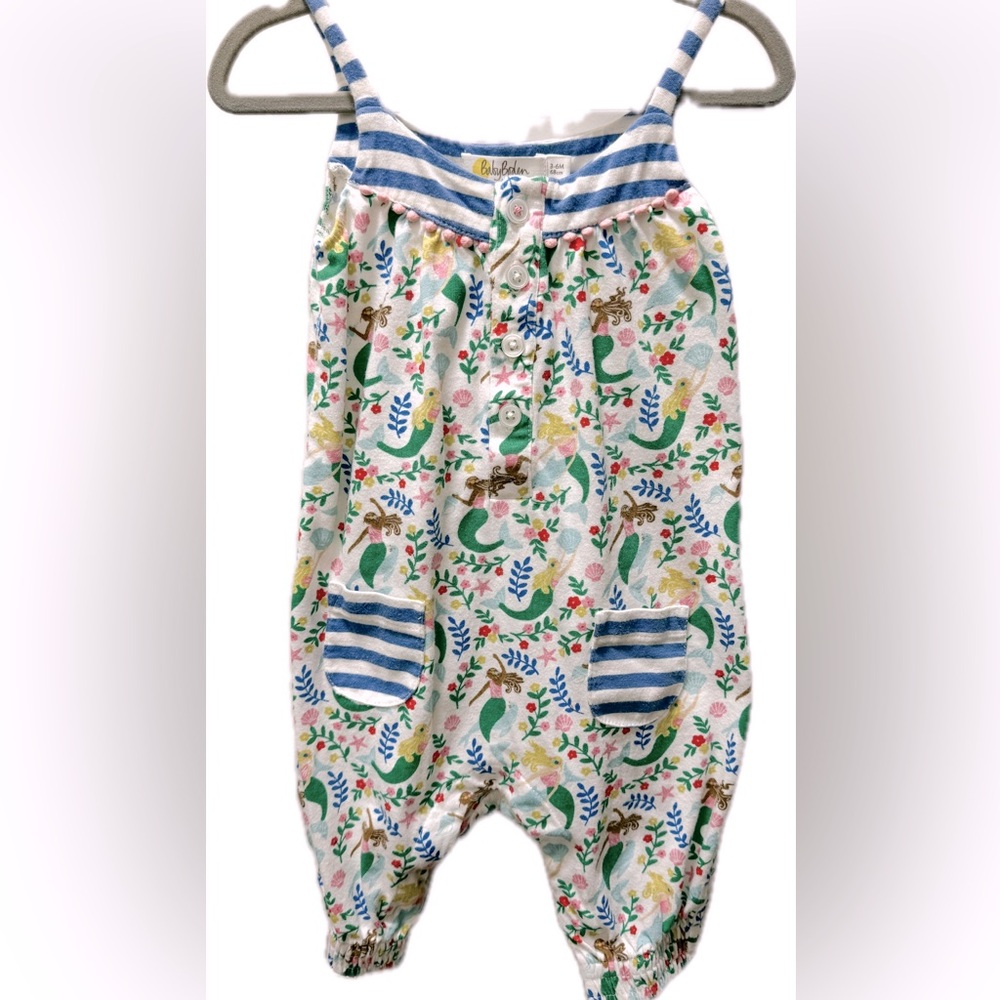 Baby Boden Mermaid Romper